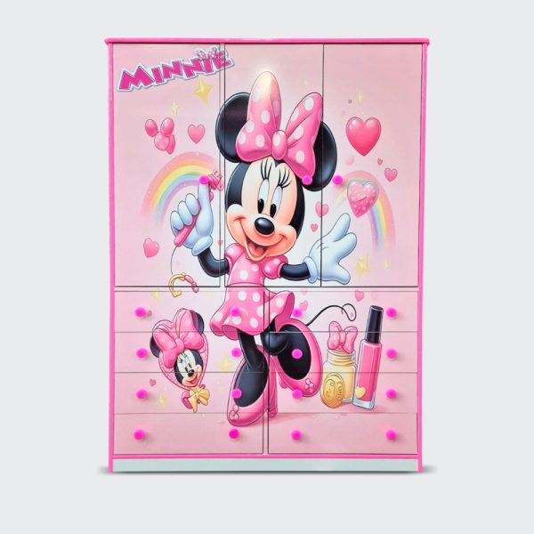 Closet de 3 puertas y 8 cajones Minnie Beauty