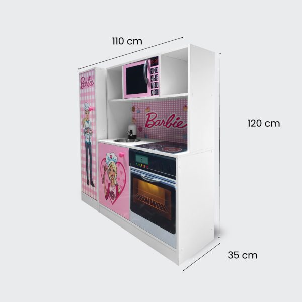Cocina Infantil Barbie Chef - Imagen 7