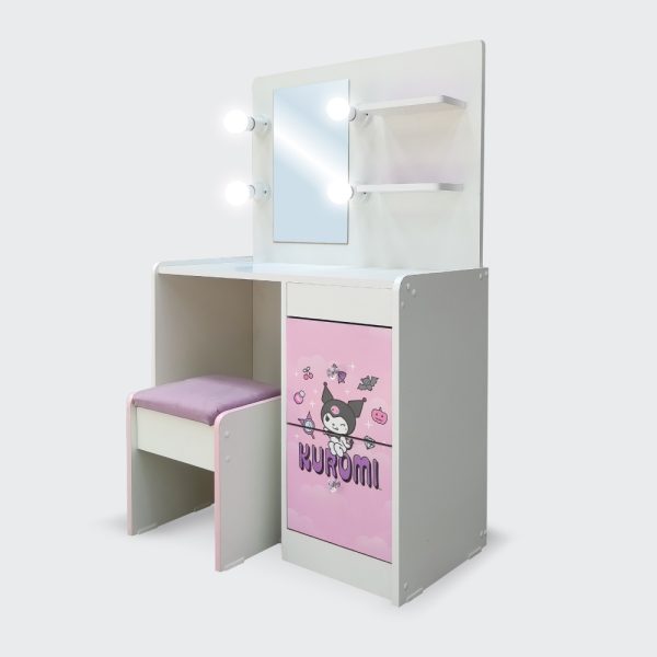 Tocador Infantil Hollywood Kuromi pink - Imagen 2