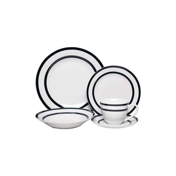 Vajillas de Porcelana 30 Piezas - Línea Royal