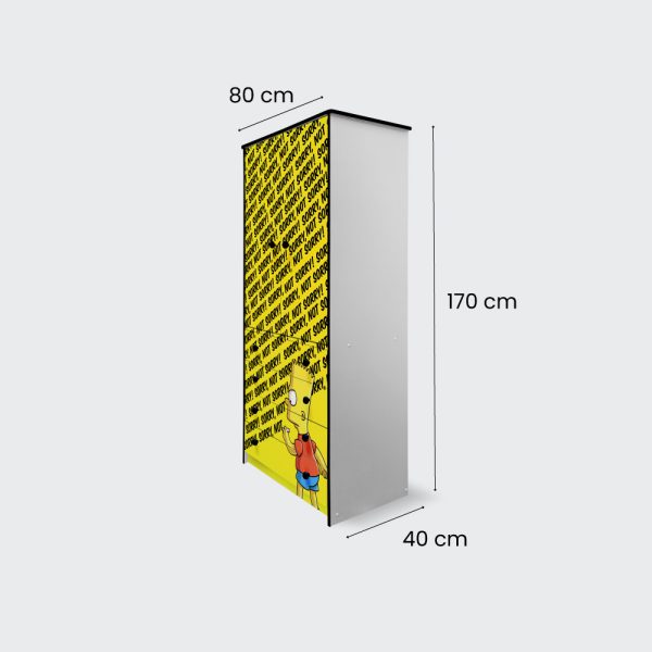 Closet de 2 puertas 4 cajones Bart Simpson Not Sorry - Imagen 3