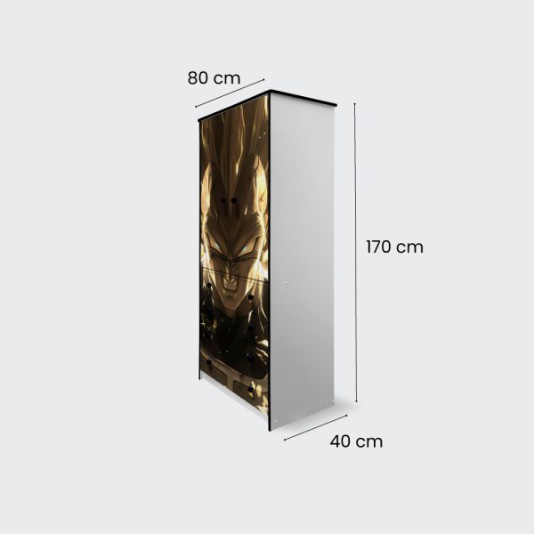 Closet de 2 puertas 4 cajones Vegeta Fury - Imagen 3