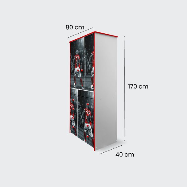 Closet de 2 puertas 4 cajones Vidal Bayer Munich - Imagen 3