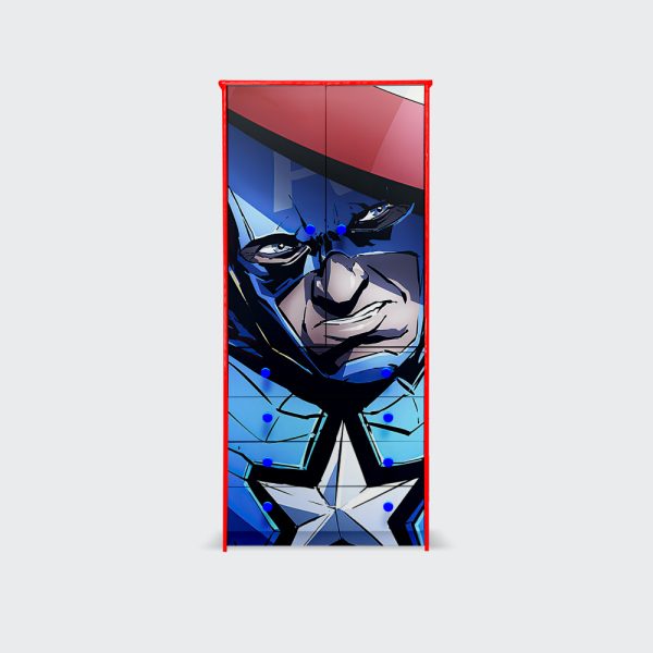 Closet de 2 puertas 4 cajones Capitán America Marvel comics