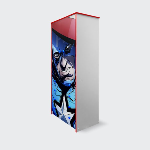 Closet de 2 puertas 4 cajones Capitán America Marvel comics - Imagen 2