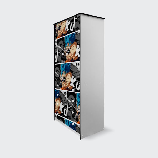 Closet de 2 puertas 4 cajones Sayian-Blue-Goku - Imagen 2