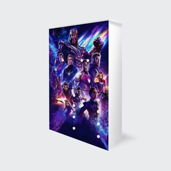 Closet de 3 puertas y 4 cajones Marvel Avengers - Imagen 2