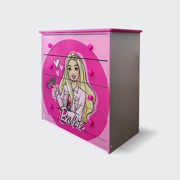 Cómoda de 4 cajones Barbie