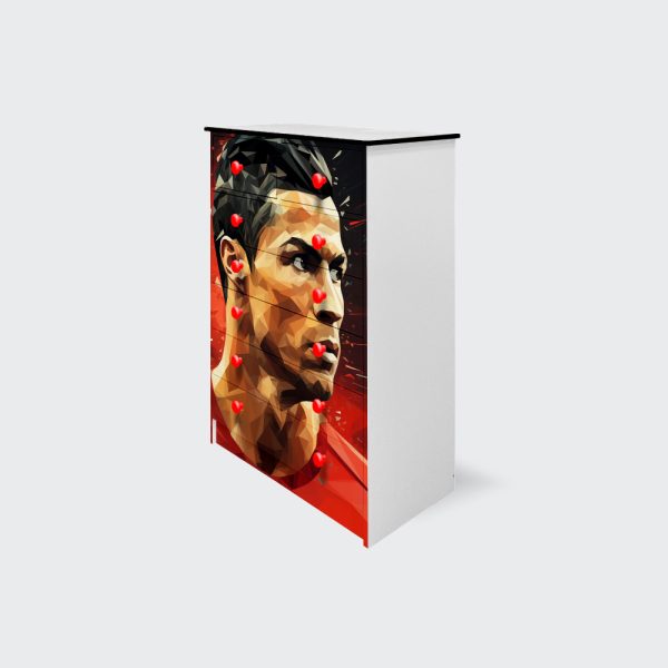 Cómoda de 7 cajones Cristiano Ronaldo Mosaic - Imagen 2