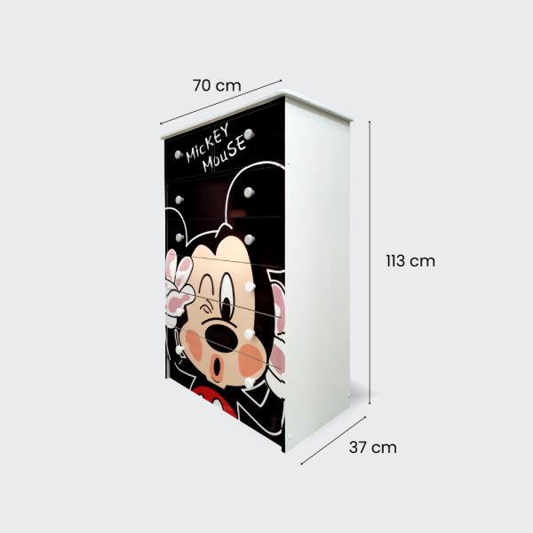 Cómoda de 7 cajones Mickey crash - Imagen 3