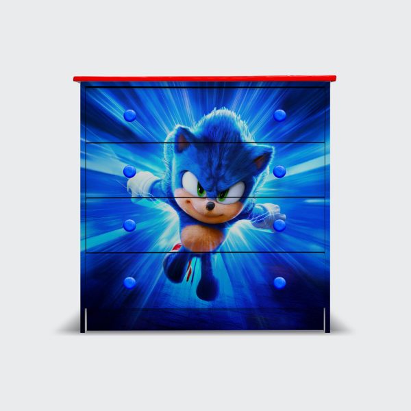 Cómoda de 4 cajones Sonic the Movie