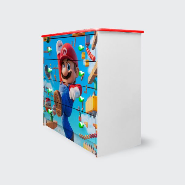 Cómoda de 4 cajones Super Mario Jump - Imagen 2