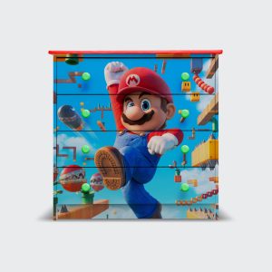 Cómoda de 4 cajones Super Mario Jump