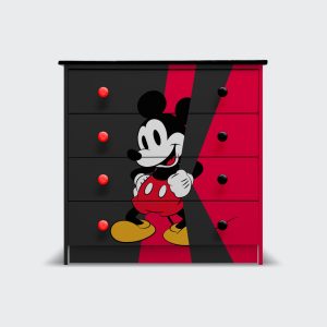 Cómoda de 4 cajones Classic Mickey