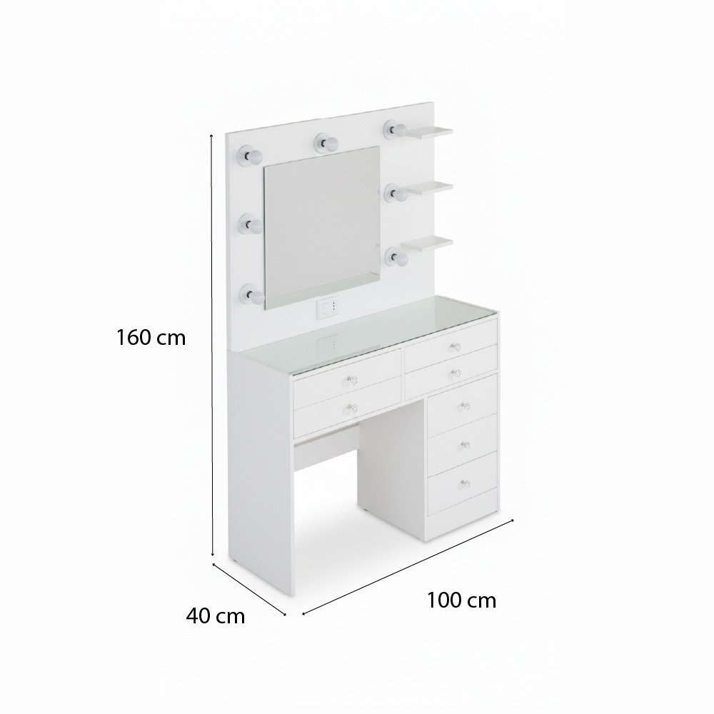 Tocador Hollywood 7 cajones - Imagen 5