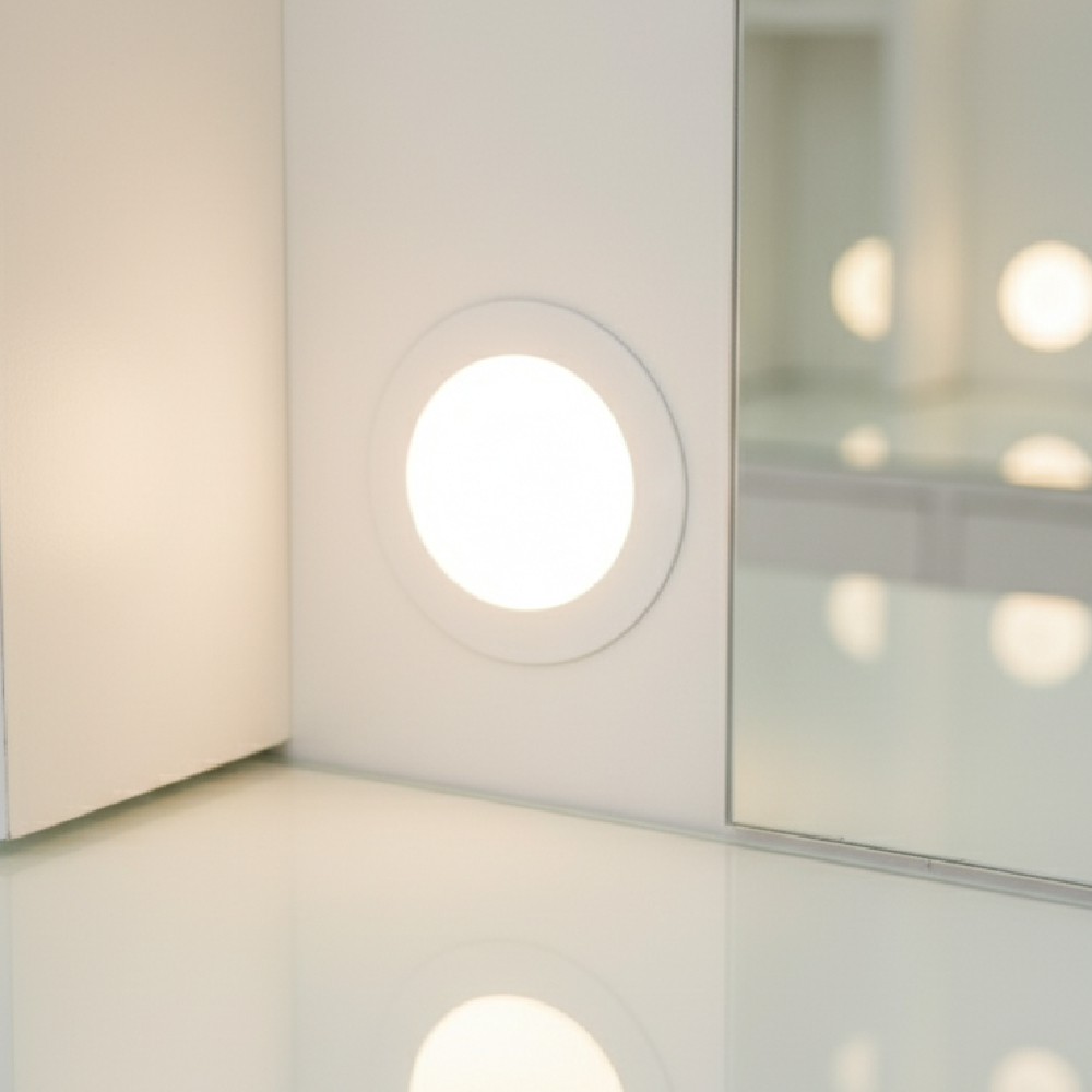 Tocador Hollywood repisero luz empotrada 9 cajones - Imagen 6