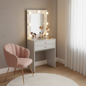 Tocador Hollywood 2 cajones