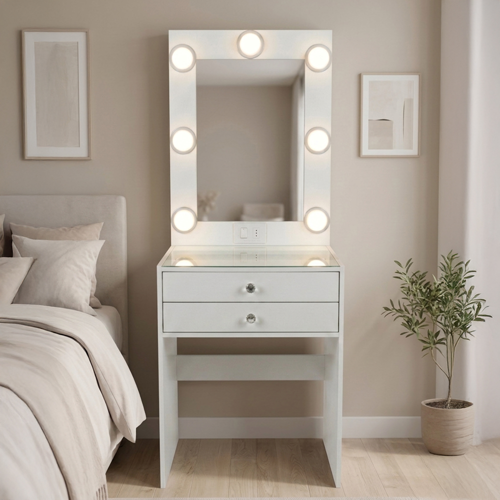 Tocador juvenil foco embutido